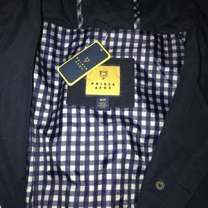Jackets & Coats - Navy hooded jacket Jackets & Coats - Navy hooded jacket